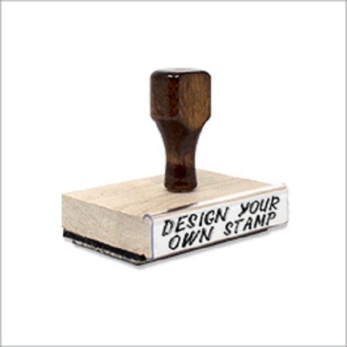 2" x 3-1/2" Hand Stamp